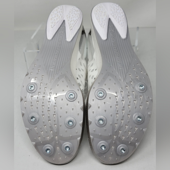 Under Armour Shakedown Elite Breeze White Track Field 3027568-100 Men's Size 10 - Picture 9 of 9